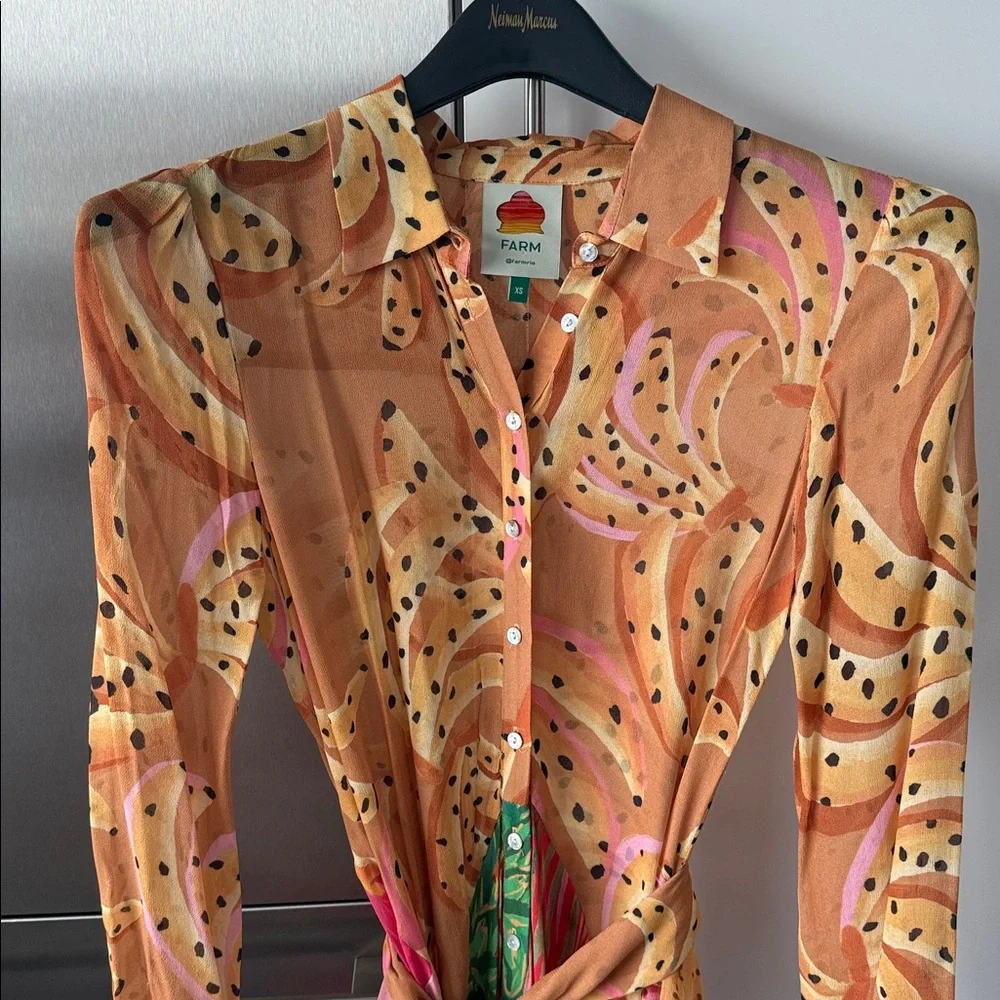 FARM Rio Women's Vibrant Long Sleeve Dress - Picture 4 of 6